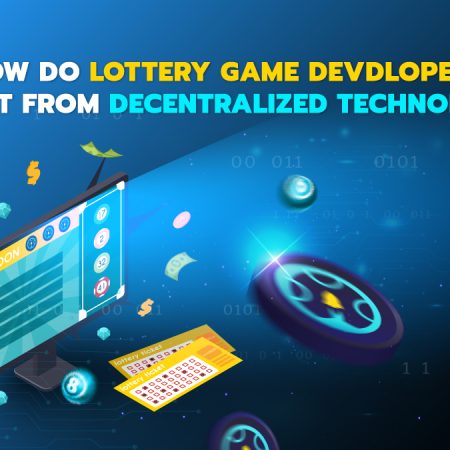 How do lottery game developers benefit from decentralized technology ?