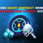 How does smart contract work with the decentralized lottery system ?